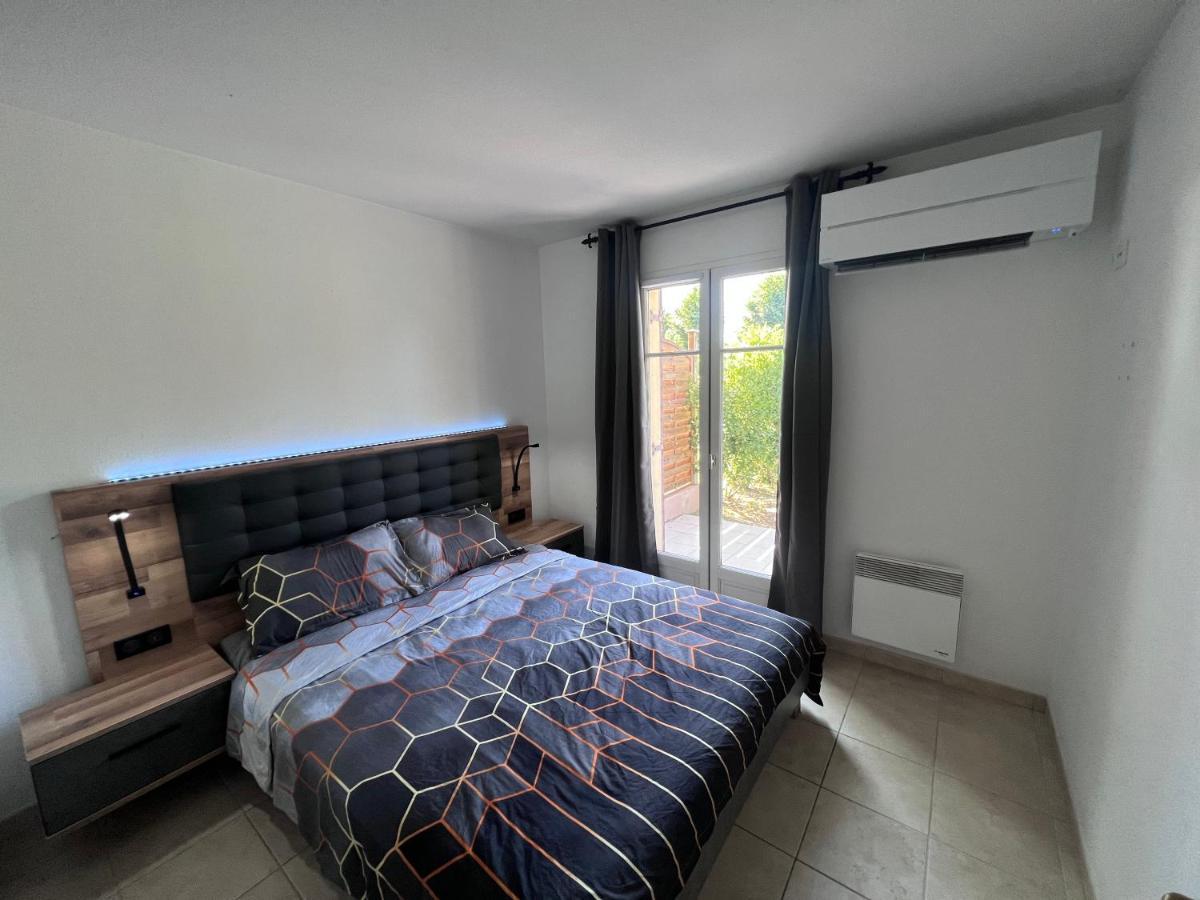 Appartement T2 Avec Jardin Prive, Piscine Et Barbecue ลอร์เกส ภายนอก รูปภาพ